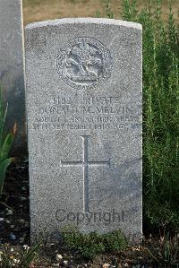 St. Sever Cemetery Rouen - Melvin, Donald McPhearson