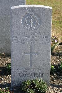 St. Sever Cemetery Rouen - Merrill, Arthur William