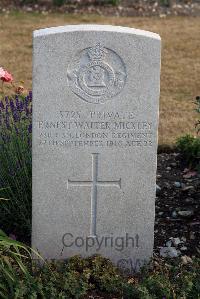 St. Sever Cemetery Rouen - Mickley, Ernest Walter