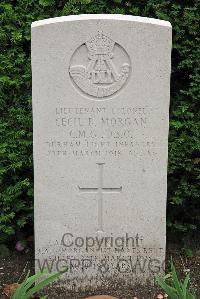 St. Sever Cemetery Rouen - Morgan, Basil Algernon Cecil