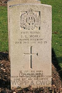 St. Sever Cemetery Rouen - Moule, Frederick George