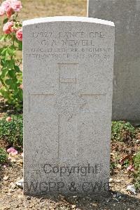 St. Sever Cemetery Rouen - Newell, George Albert