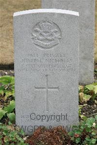 St. Sever Cemetery Rouen - Nicholls, Joseph
