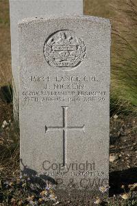 St. Sever Cemetery Rouen - Nicklin, Joseph