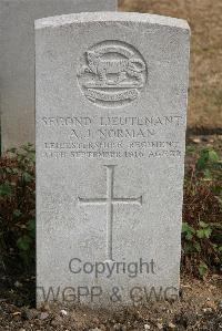 St. Sever Cemetery Rouen - Norman, Arthur John