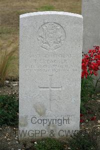St. Sever Cemetery Rouen - Parker, Thomas Henry
