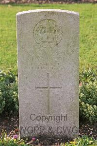 St. Sever Cemetery Rouen - Parker, Thomas William