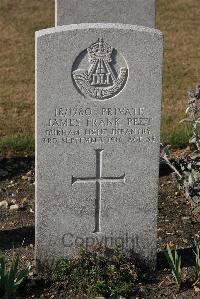 St. Sever Cemetery Rouen - Peet, James Frank