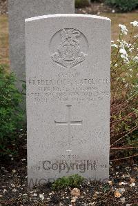 St. Sever Cemetery Rouen - Ratcliffe, Frederick Brockwall