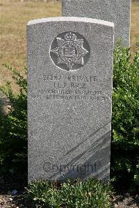 St. Sever Cemetery Rouen - Rice, Harry Percival