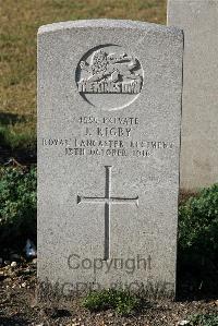 St. Sever Cemetery Rouen - Rigby, J
