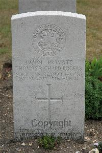 St. Sever Cemetery Rouen - Rogers, Thomas Richard