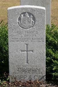 St. Sever Cemetery Rouen - Russell, John Edward