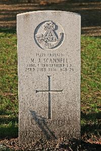 St. Sever Cemetery Rouen - Scannell, Michael Joseph