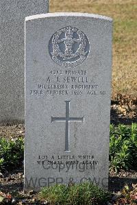 St. Sever Cemetery Rouen - Sewell, Alfred John