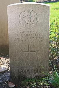 St. Sever Cemetery Rouen - Shackell, Reginald John