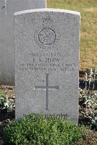 St. Sever Cemetery Rouen - Shaw, John Arthur