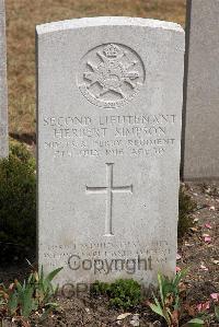 St. Sever Cemetery Rouen - Simpson, Herbert