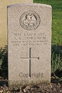 St. Sever Cemetery Rouen - Spinks, Alfred Richard