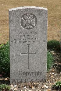 St. Sever Cemetery Rouen - Stamp, E F