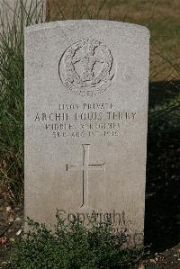St. Sever Cemetery Rouen - Terry, Archie Louis