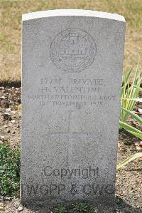 St. Sever Cemetery Rouen - Valentine, H