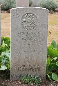 St. Sever Cemetery Rouen - Ward, Allan Dudley Walter