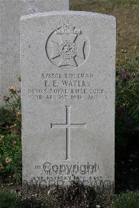 St. Sever Cemetery Rouen - Waters, Ernest Edward