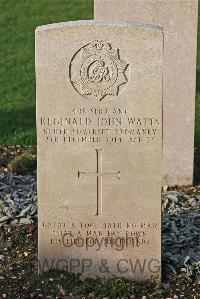St. Sever Cemetery Rouen - Watts, Reginald John