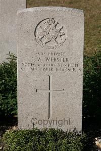 St. Sever Cemetery Rouen - Webster, Charles Albury