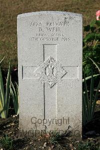 St. Sever Cemetery Rouen - Weir, D