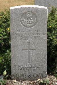 St. Sever Cemetery Rouen - Wiltshire, James Albert