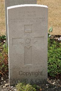 St. Sever Cemetery Rouen - Wood, James Henry