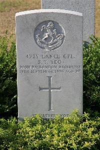 St. Sever Cemetery Rouen - Yeo, Sydney Thomas