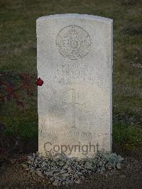 Belgrade War Cemetery - Peacock, James