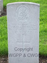 Grangegorman Military Cemetery - Buchanan, J
