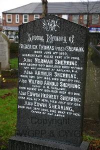 Manchester Southern Cemetery - Sherring, W A