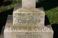 Manchester Southern Cemetery - Vass, W