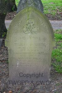 Manchester Southern Cemetery - White, W F M