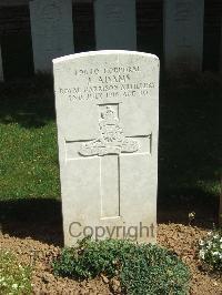 Blighty Valley Cemetery - Adams, J