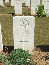 Blighty Valley Cemetery - Banner, J