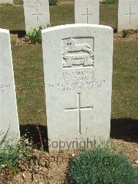 Blighty Valley Cemetery - Barker, A