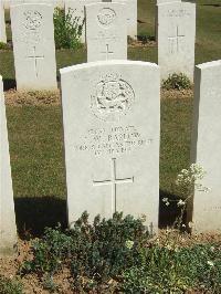 Blighty Valley Cemetery - Barlow, J W