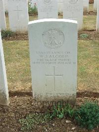 Connaught Cemetery - Alcorn, W J