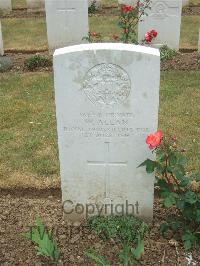 Connaught Cemetery - Allan, W