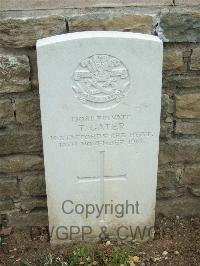 Connaught Cemetery - Gater, T