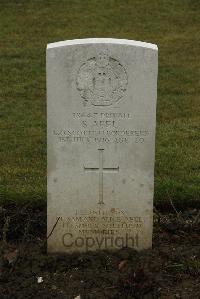 Ancre British Cemetery Beaumont-Hamel - Abel, Sam