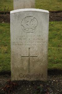 Ancre British Cemetery Beaumont-Hamel - Alsford, J F W
