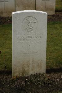 Ancre British Cemetery Beaumont-Hamel - Andrew, John