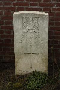 Ancre British Cemetery Beaumont-Hamel - Badland, A